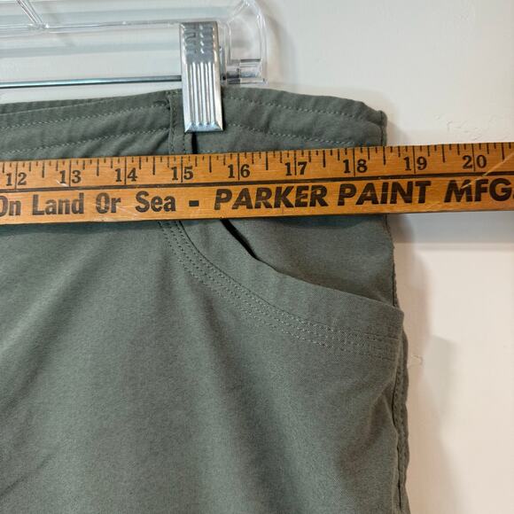 Kuhl Women's Trekr Kapri Pants Hike Trail Outdoor Crop Cargo Grey 16 Capri - Picture 6 of 8